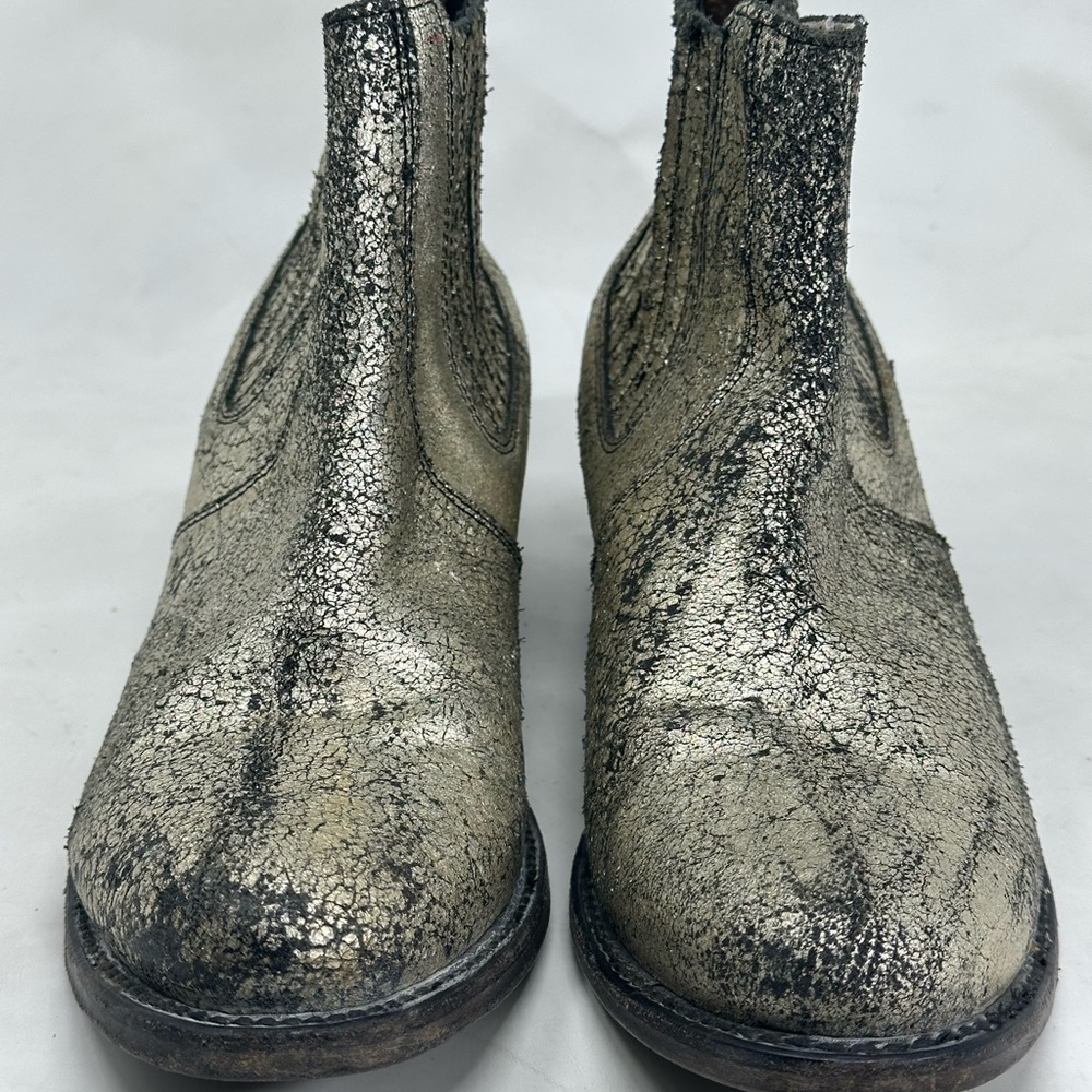 Freebird by Steven Madden Salamanca Distressed Leather Boots 9 - Picture 4 of 11